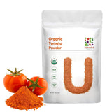 UNLEASH'D ORGANIC Organic Tomato Powder 16oz - 100% Pure Tomato Powder, USDA Organic, No Additives, for Smoothies, Soups, Sauces