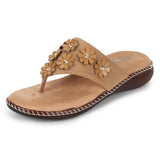 Ortho Joy Doctor Fancy Footwear For Women || Orthopedic Women'S Fancy Slipper/Sandal For Women,Beige,5,B0CS3H3GKR