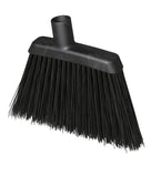 Carlisle FoodService Products 4686003 DuoSweep Plastic Small Debris Lobby Broom with Handle, 30 Inches, Black