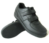 GENUINE GRIP 230-9W Shoes,Women,Hook-and-Loop,Black,PR
