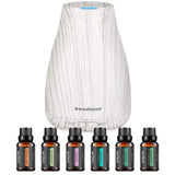 InnoGear Essential Oil Diffuser with Oils, 100ml Aromatherapy Diffuser with 6 Essential Oils Set, Aroma Cool Mist Humidifier Gif
