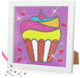 Eclet DIY Diamond Crystal Painting Kit Mosaic Art Set for Kids