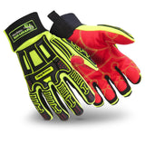 HexArmor Cut Resistant Impact Protection Reinforced Palm Work Gloves | Rig Lizard Series 2021X | X-Small