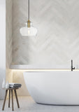 Living District Destry 1-Light Metal Pendant In Black And Clear