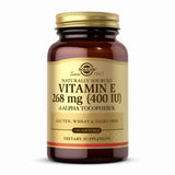 Solgar Vitamin E 268 mg (400 IU) - 100 Softgels - Naturally-Sourced Vitamin E as d-Alpha Tocopherol - Gluten Free, Dairy Free - 