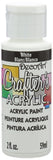 DecoArt DCA013 Crafters Acrylic Paint, 2Ounce, White