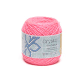 Crystal [100grs] - Monarca - Fine Mexican Crochet Thread Yarn for Clothing and Crafts - Color 045- Carnation Pink 140