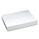 Pacon 2622 Alternate Dotted 3/4Inch Ruled Newsprint Paper, 11 x 81/2, White, 500 Sheets/Pack