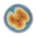 Scheepjes Whirl Gradient Yarn Cake, 1 Cake 1094 yd (1000 m) 794 Earl Grey Custard, Cotton-Acrylic Blend
