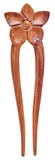 Marycrafts Wooden Flower Hair Pin, Hair Fork, Hair Stick, Hair Accessories For Women (1 Piece)