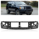 KUAFU Headlight Header Panel Compatible with 2003-2006 Ford Expedition Head Light Lamp Grille Grill Support Mounting Panel Plast