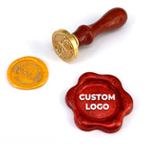 Custom Wax Seal Stamp, Personalized Stamp for Wedding Invitation Create Your Own Logo/Design/Letter Customization,Gift Wrapping,