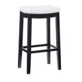 Claridge White Pu Barstool -Like New