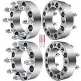 ECCPP 4X 8 Lug Wheel Spacers 2 8x6.5 to 8x6.5 8x165.1mm 126.15mm HB with 14x1.5 Fit for Sierra 1500 HD for Sierra 2500 HD for Si