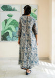 Gosriki Women'S Rayon Viscose Printed Anarkali Kurta With Pant (Jubi White-Gs_L_White_Large),White,,B0DVPCCPNF