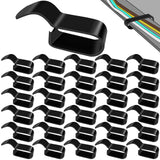 Datanly 30 Pack Trailer Frame Wire Clips Black Push-On Chassis Wire Clips Anti-Corrosion Spring Steel Harness Fasteners for Auto