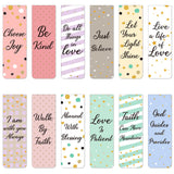 Outus 60 Pcs Christian Magnetic Bookmarks Inspirational Quotes Bible Markers Magnetic Bookmarks Clips Encouraging Positive Magne