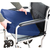 Carex Memory Foam Seat Cushion Office Chair Cushion and Wheelchair Cushion Comfortable Chair Pad, 18 x 16 x 3