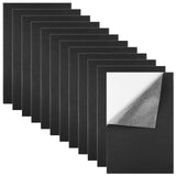 Morcheiong 12 Pcs Self Adhesive Felt Sheet Soft Felt Sheets with Adhesive Backing for Art Project and Sewing DIY Craft(11.8x7.9/