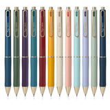 Taja Gel Pens, 12 Pcs Quick Dry Black Gel Ink Pens, 0.5mm Fine Point Smooth Writing Pens for Journaling and Note Taking, Cute Ae