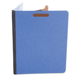 Universal Products Universal Pressboard Classification Folders, Letter, 4Section, Cobalt Blue, 10/Box Sold As 1 Box Hea