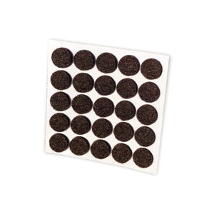 1000 Pack Rok Hardware Heavy Duty 38 (95mm) Diameter Self-Adhesive Felt Pads, Furniturecabinet Bumpers, 18 (3mm) Height, Round,