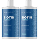 Volumizing Biotin Shampoo for Thinning Hair Thin Hair Shampoo with Rosemary Argan and Essential Oils for Hair Care Vegan Sul