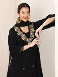 Libas Women'S Pure Cotton Kurta Sets (99415_Black_Xxl)