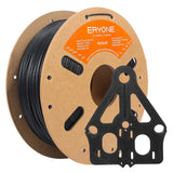 ERYONE Glass Fiber PETG Filament 1.75mm +/- 0.03mm, 3D Printing Filament PETG GF, 1kg (2.2 LBS)/Spool, Black