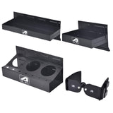 Aain Magnetic Toolbox Tray Set, Tool Box Holder Accessories For Tool Organizer,Garage Storage, 2 Trays, Can Caddy, Paper Towel &