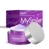 MySmile Pap Natural Mint Non-Sensitive Teeth Whitening Powder Cavity Prevention Little Foam for Cleaning Tooth Fresh Breath Care