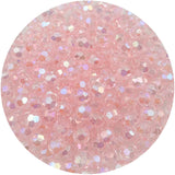 Daiyifiy 1000 Pcs 6MM Round Faceted Acrylic Beads AB Color Transparent Crystal Acrylic Beads Round Bicone Beads for Jewelry Maki