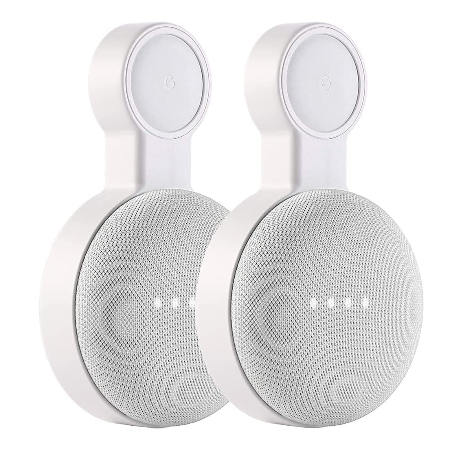 Outlet Wall Mount Holder for Google Nest Mini and Google Home Mini, A Space-Saving Accessories with Cord Management for Google M