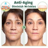 zhnnt 40 Pack Collagen Firming Face Mask,Wash-Free Firming Anti-Ageing Moisturising Face Mask,Smooth & Tight Skin,Facial Masks F