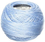 DMC 116 83325 Pearl Cotton Thread Balls, Light Baby Blue, Size 8