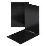 Smead PressGuard Report Cover, Metal Prong with Compressor, Top Fastener, 350 Sheets/3 Capacity, 11 x 17, Black (81178)