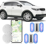 Mini GPS Tracker for Vehicles No Monthly Fee,Tracker for Cars,Hidden Car Tracker with Magnetic Case,Real Time Car GPS Tracker Wo