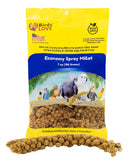 Birds LOVE Economy Special Spray Millet GMO-Free (No Stems Only Edible Tops) for Birds Cockatiel Lovebird Parakeet Finch Canary 