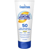 Coppertone Sport Sunscreen Lotion Spf 50, Zinc Oxide Mineral Sunscreen, Water Resistant Body Sunscreen Spf 50, 5 Fl Oz Tube