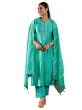 Libas Women'S Chanderi Silk Kurta Set (49459