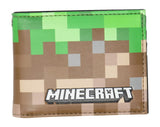 Minecraft Earth Pixels BiFold Wallet MultiColored Licensed