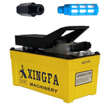 XFPC Air Hydraulic Pump 10,000 PSI 1.7L Reservoir NPT 3/8 Oil Outlet, NPT 1/4 Inlet, Hydraulic Pump Air Hydraulic Foot Pump Made