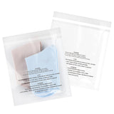 iMailer - 100 Pcs - 6 x 9, Clear Poly Bags with Suffocation Warning Self Seal 1.6 Mil for A7 A8 A9 Cards & Envelopes, Bakery, Co