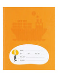 Navneet Youva | Full Bound | Brown Note Book | 15.5 Cm X 18.8 Cm | Big Square | 76 Pages | Pack Of 12