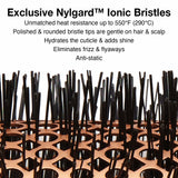 Olivia Garden HeatPro Ceramic + Ion Hair Brush 1 " HP-22