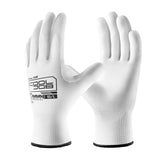 COOLJOB 12/60 Pairs Safety Work Gloves Pack Bulk with Grip PU Coating, 13 Gauge Seamless Knit Gloves with Polyurethane Dipped fo