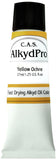 C.A.S. Paints AlkydPro Fast-Drying Oil Color Paint Tube, 37ml, Yellow Ochre