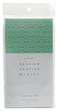 Yokota Daruma Sashiko Cloth Fabric - Pre-Printed Sampler With English Instruction Inside (White Clover)