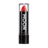 Moon Glow - 5g Neon UV Glitter Lipstick - Red - Glows Brightly Under blacklights