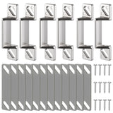 Avenuebool Screen Door Latch Replacement Kit Compatible with Prime-Line K 5148 1-11/16 in. Zinc Diecast Constructed Strike Plate